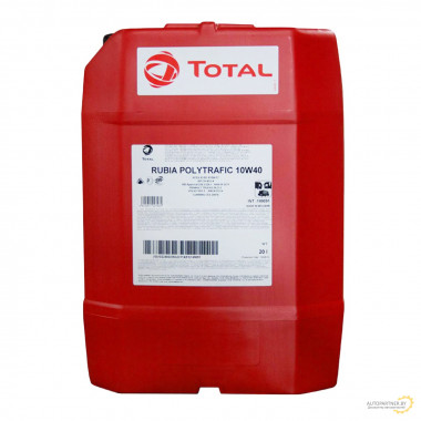Моторное масло TOTAL RUBIA POLYTRAFIC 10W40 / 149091 (20л)