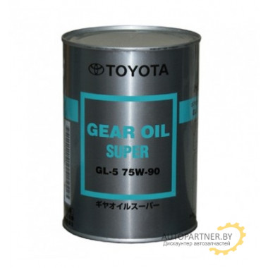 Трансмиссионное масло TOYOTA Gear Oil Super 75W90 / 0888502106 (1л)