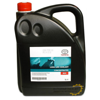 Антифриз Концентрат  TOYOTA Long Life Coolant Красный 5л / 0888980014