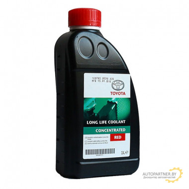 Антифриз Концентрат  TOYOTA Long Life Coolant Красный 1л / 0888980015