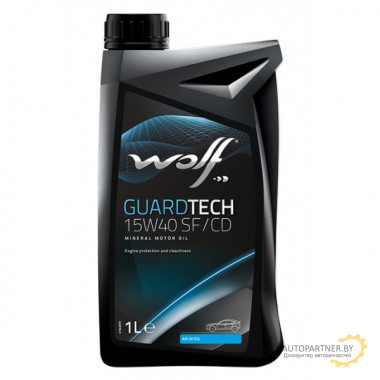 Моторное масло WOLF GUARDTECH SF/CD 15W40 / 1336/1 (1л)