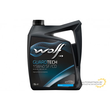 Моторное масло WOLF GUARDTECH SF/CD 15W40 / 1336/5 (5л)