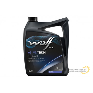 Моторное масло WOLF VITALTECH 10W40 / 14626/5 (5л)