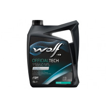 Моторное масло WOLF OFFICIALTECH MS 15W40 / 15736/5 (5л)
