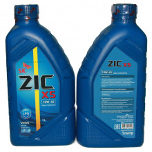Моторное масло ZIC X5 LPG 10W40 / 132666 (1л)
