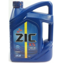 Моторное масло ZIC X5 LPG 10W40 / 162666 (4л)