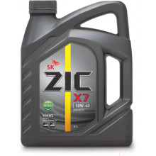 Моторное масло ZIC X7 DIESEL 10W40 / 172607 (6л)