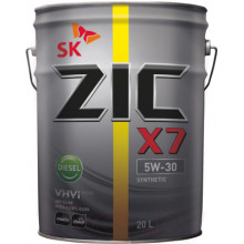 Моторное масло ZIC X7 DIESEL 5W30 / 192610 (20л)