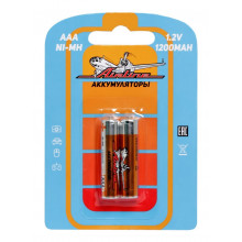 Батарейки AIRLINE AAA HR03 аккумулятор Ni-Mh 1200 mAh 2шт. / AAA-12-02