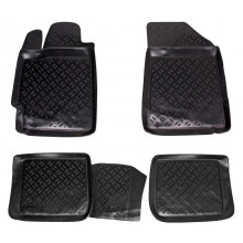 Ковры AIRLINE для Toyota Camry (07-11) 4 шт., выс.борт, полимер., черн. / ACM-PS-82