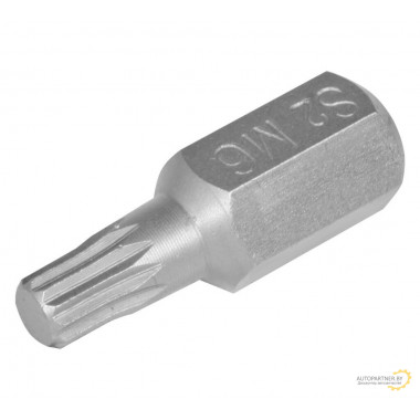 Бита вставка AIRLINE SPLINE M6 3/8