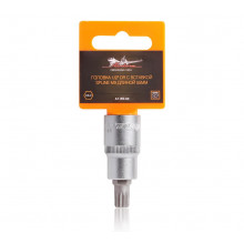 Головка AIRLINE 1/2" DR с вставкой SPLINE M9 длиной 55мм / AT-BS-60
