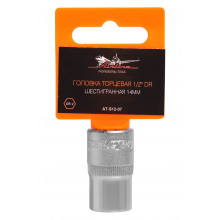 Головка торцевая AIRLINE 1/2" DR шестигранная 14мм / AT-S12-07
