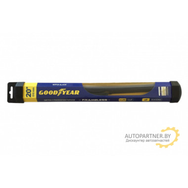 Щетка стеклоочистителя Goodyear Frameless Multi Clip 510 мм бескаркасная / GY000420