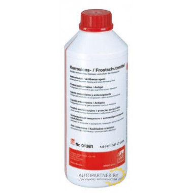 Антифриз Концентрат FEBI BILSTEIN G12 Красный  1.5л /01381