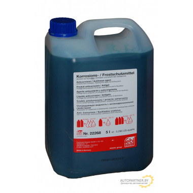 Антифриз Концентрат FEBI BILSTEIN G11 Синий 5л /22268
