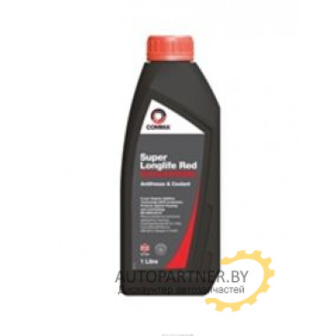 Антифриз Концентрат COMMA SUPER LL RED Красный 1л/  SLA1L