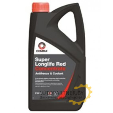 Антифриз Концентрат COMMA SUPER LL RED Красный 2л / SLA2L