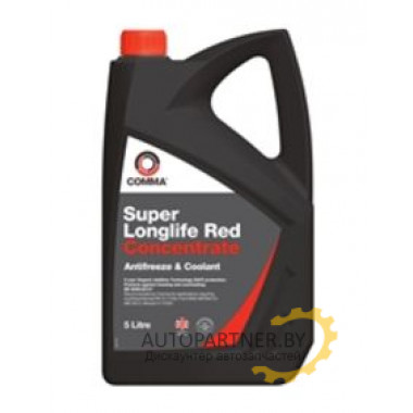 Антифриз Концентрат COMMA SUPER LL RED Красный 5л/  SLC5L