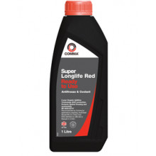 Антифриз Готовый COMMA SUPER LONGLIFE RED - COOLANT Красный 1л /  SLC1L