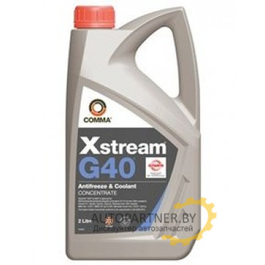 Антифриз Концентрат COMMA XSTREAM G40 AF CONC G12++ Фиолетовый 2л / XSG402L