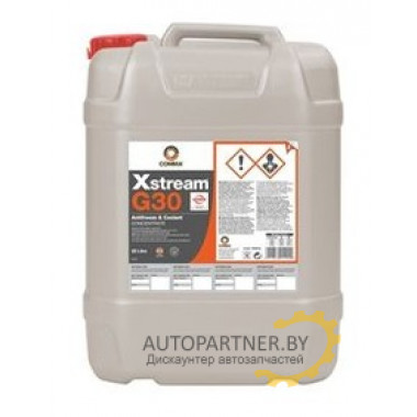 Антифриз Концентрат COMMA XSTREAM G30 AF CONC G12+  Красный 20л / XSR20L