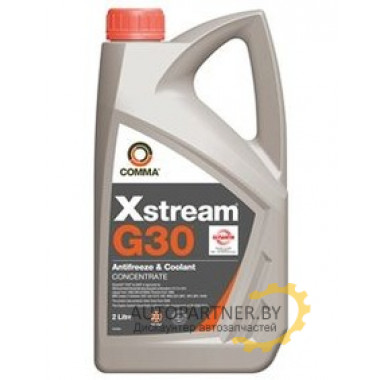 Антифриз Концентрат COMMA XSTREAM G30 AF CONC G12+ Красный 2л/ XSR2L