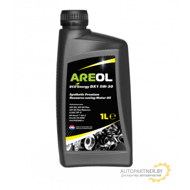 Моторное масло AREOL ECO ENERGY DX1 5W30 / 5W30AR072 (1л)