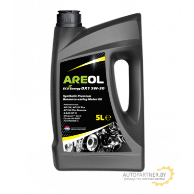 Моторное масло AREOL ECO ENERGY DX1 5W30 / 5W30AR074 (5л)