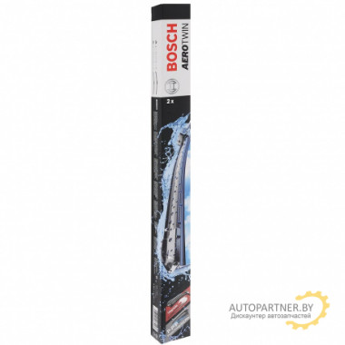 Щетки стеклоочистителя Bosch AeroTwin 650+550мм бескаркасные / 3397007567