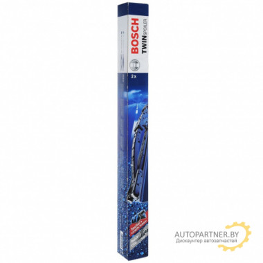 Щетки стеклоочистителя Bosch Twin 650+550мм каркасные / 3397010302