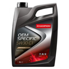 Моторное масло CHAMPION OIL OEM SPECIFIC C1 5W30 / 8208614 (5л)