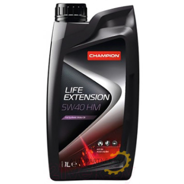 Моторное масло CHAMPION OIL LIFE EXTENSION HM 5W40 / 8227448 (1л)