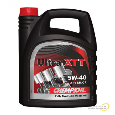 Моторное масло CHEMPIOIL ULTRA XTT 5W40 / 52909 (5л)