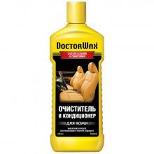 Очиститель-кондиционер для кожи Leather cleaner & conditioner DOCTORWAX 300мл / DW5210