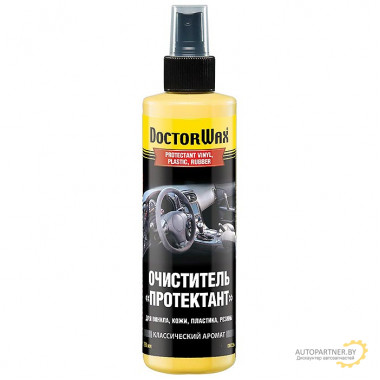 Очиститель для винила, кожи, пластика, резины DOCTORWAX 236мл / DW5226