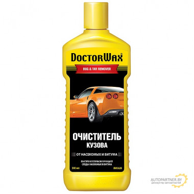 Очиститель кузова от следов насекомых и гудрона DOCTORWAX 300мл / DW5628