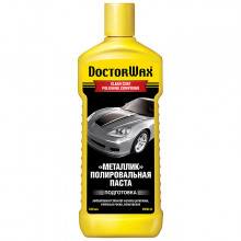 Полировочная паста металлик Clear coat polishing compound DOCTORWAX 300мл / DW8312