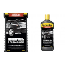 Цветная полироль с полифлоном. черная DOCTORWAX  300мл / DW8401