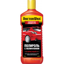 Цветная полироль с полифлоном. красная DOCTORWAX 300мл / DW8417