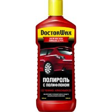 Цветная полироль с полифлоном. темно-красная DOCTORWAX 300мл / DW8425