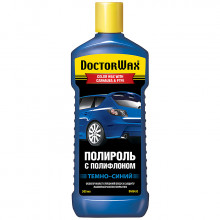 Цветная полироль с полифлоном. темно-синяя DOCTORWAX 300мл / DW8433