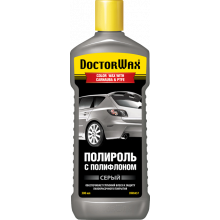 Цветная полироль с полифлоном. серая DOCTORWAX 300мл / DW8457