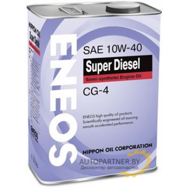 Моторное масло ENEOS SUPER DIESEL 10W40 / OIL1325 (0.94л)