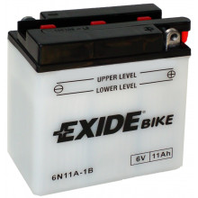 EXIDE 6N11A-1B_аккумуляторная батарея! 11Ah 80A 122/62/131 moto\ 6N11A-1B