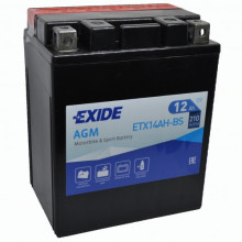 Аккумулятор EXIDE ETX14AH-BS