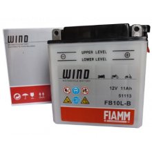 FIAMM 7904446 Аккумуляторная батарея евро 11Ah 100A 135/90/145 FB10L-B moto