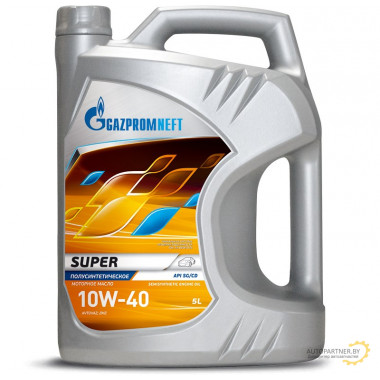 Моторное масло ГАЗПРОМНЕФТЬ Super 10W-40 (5л) SG/CD