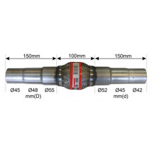 Гофра глушителя BOSAL 55/42х100