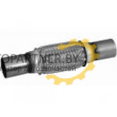 Гофра глушителя BOSAL 54x345 с трубой с обеих сторон